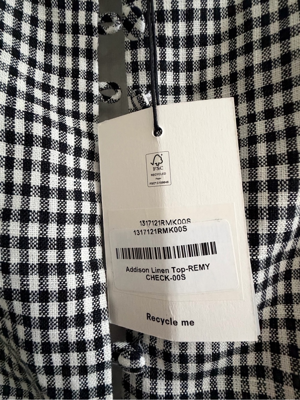 Reformation Addison Linen Top - Picture 3 of 4